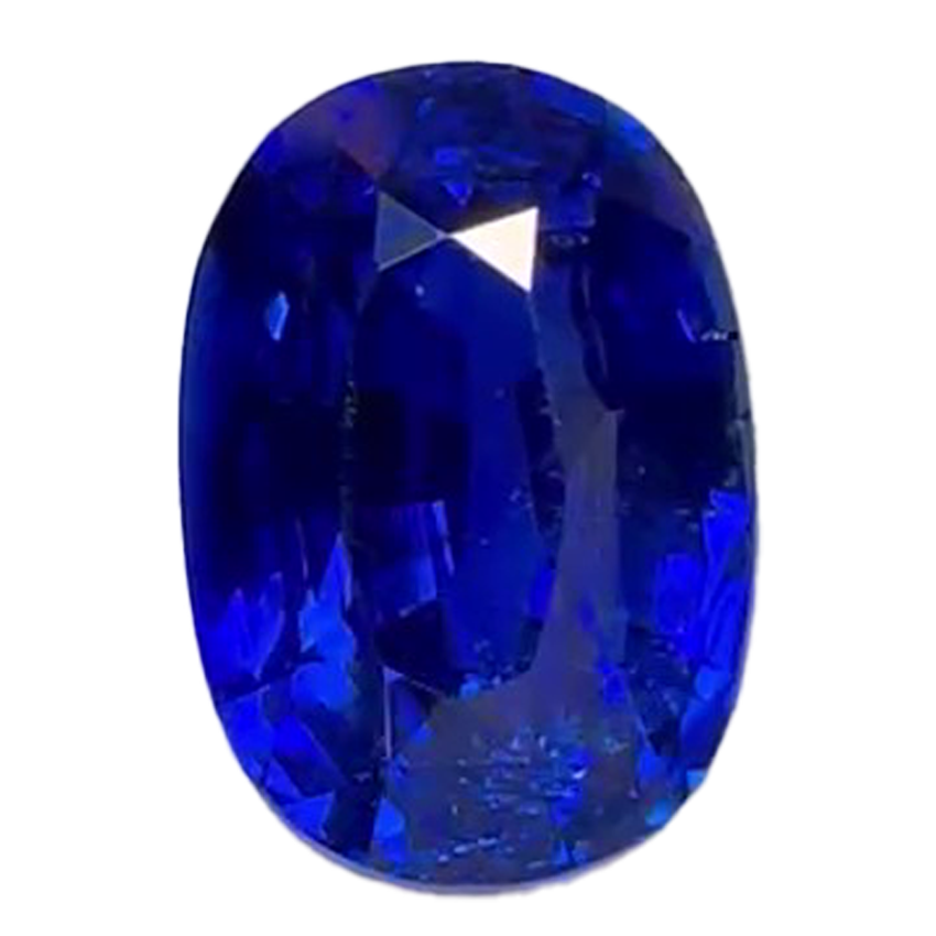 17.47ct Royal blue sapphire H heated 16.20x11.10x10.20
